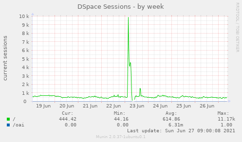 DSpace sessions